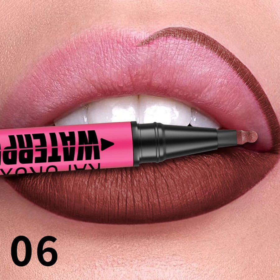 Liquid Matte Lipliner Pencil – Waterproof Lip Contour