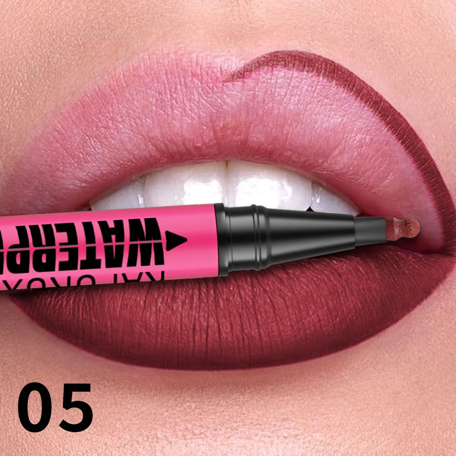 Liquid Matte Lipliner Pencil – Waterproof Lip Contour
