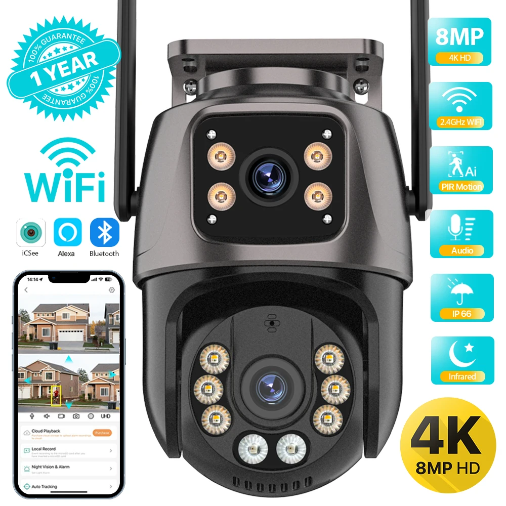 wifi ptz security camera outdoor